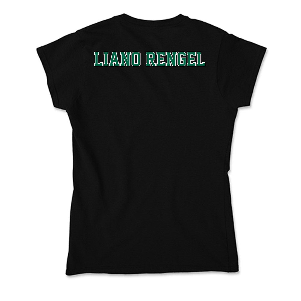 Tulane - NCAA Women's Track & Field : Elena Liano Rengel - Soft Style Women’s T-Shirt-1