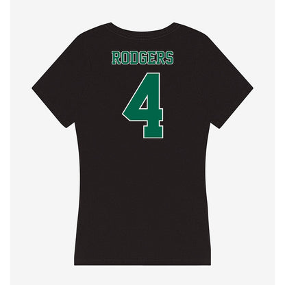 Tulane - NCAA Football : Chris Rodgers - Women's V-Neck T-Shirt-1