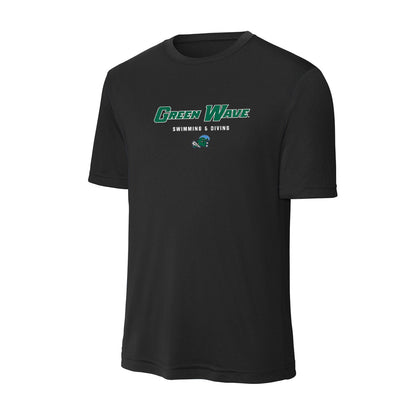 Tulane - NCAA Women's Swimming & Diving : Danielle Barberie - Activewear T-Shirt-0