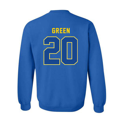 UAF - NCAA Women's Basketball : Pearle Green - Classic Shersey Crewneck Sweatshirt-1