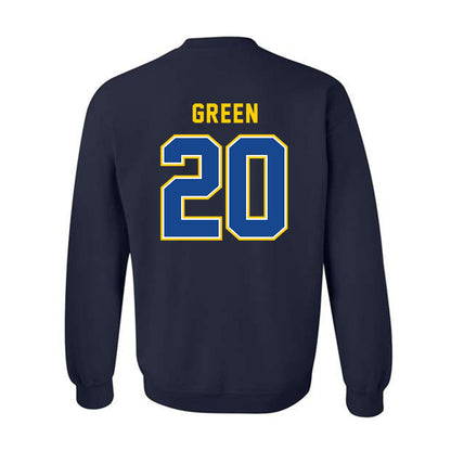 UAF - NCAA Women's Basketball : Pearle Green - Classic Shersey Crewneck Sweatshirt-1