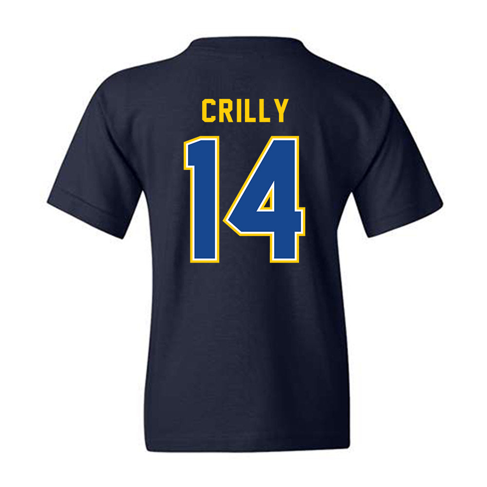 UAF - NCAA Men's Basketball : Davis Crilly - Classic Shersey Youth T-Shirt-1