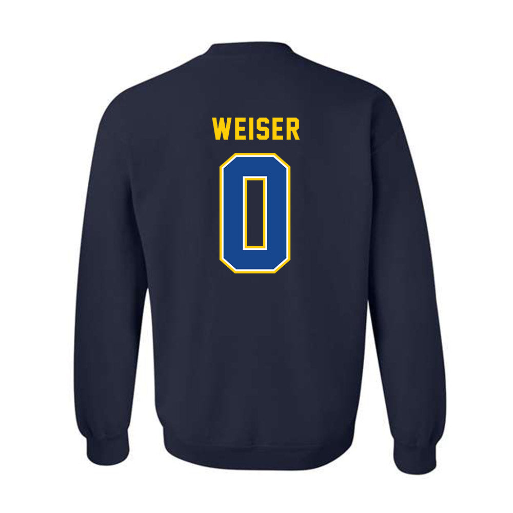 UAF - NCAA Men's Basketball : Tariq Weiser - Classic Shersey Crewneck Sweatshirt-1