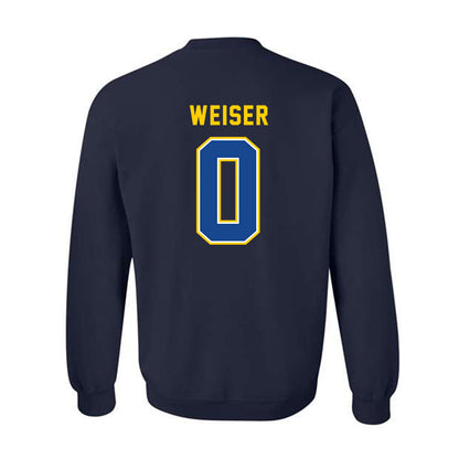 UAF - NCAA Men's Basketball : Tariq Weiser - Classic Shersey Crewneck Sweatshirt-1