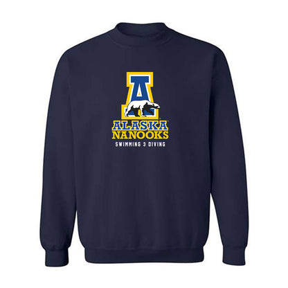 UAF - NCAA Women's Swimming & Diving : Guielsie Borbon - Classic Shersey Crewneck Sweatshirt-0