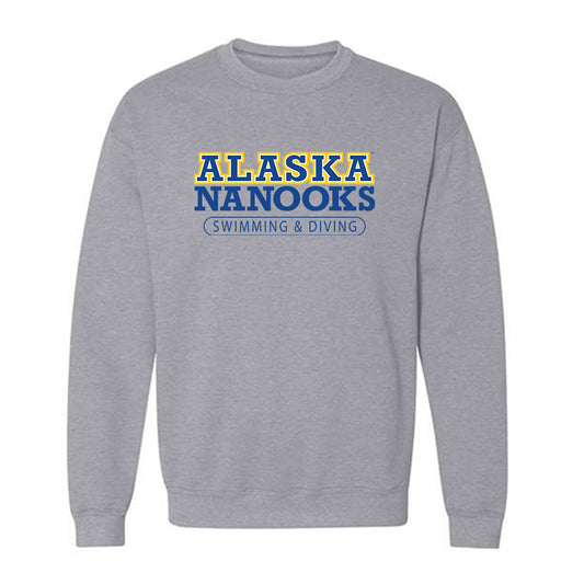 UAF - NCAA Women's Swimming & Diving : Janci Pangburn - Classic Shersey Crewneck Sweatshirt-0