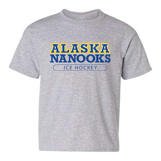 UAF - NCAA Men's Ice Hockey : Jackson Anderson - Classic Shersey Youth T-Shirt-0