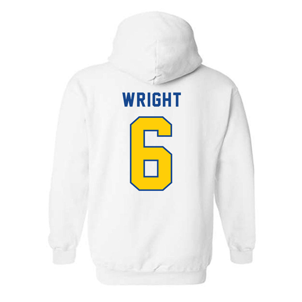 UAF - NCAA Women's Volleyball : Kelli Wright - Classic Shersey Hooded Sweatshirt-1