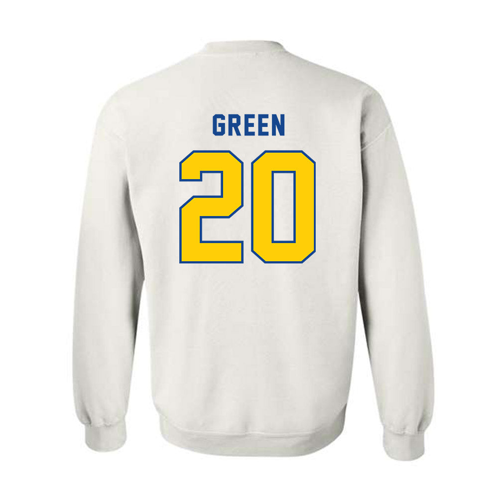 UAF - NCAA Women's Basketball : Pearle Green - Classic Shersey Crewneck Sweatshirt-1