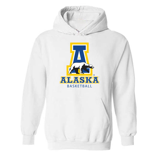 UAF - NCAA Men's Basketball : Jackson Krug - Classic Shersey Hooded Sweatshirt-0