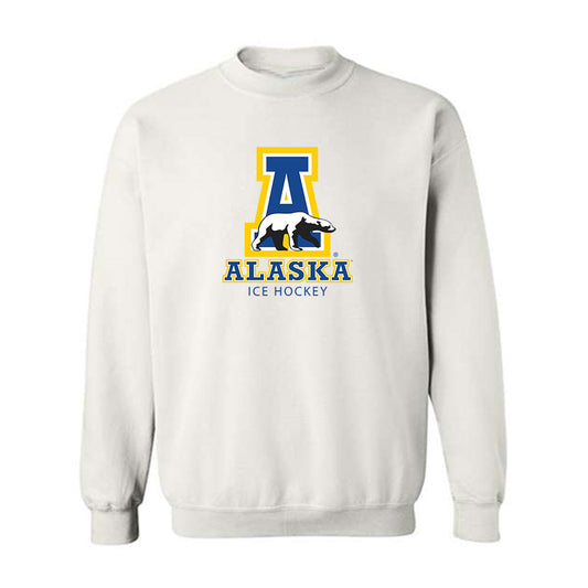 UAF - NCAA Men's Ice Hockey : Haden Kruse - Classic Shersey Crewneck Sweatshirt-0