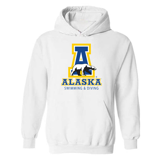 UAF - NCAA Women's Swimming & Diving : Janci Pangburn - Classic Shersey Hooded Sweatshirt-0