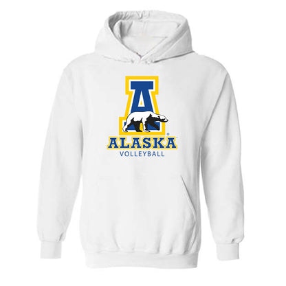 UAF - NCAA Women's Volleyball : Kelli Wright - Classic Shersey Hooded Sweatshirt-0