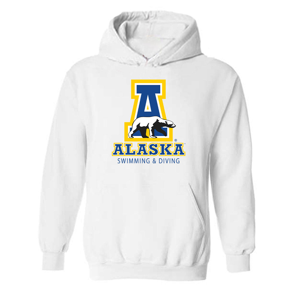 UAF - NCAA Women's Swimming & Diving : Guielsie Borbon - Classic Shersey Hooded Sweatshirt-0