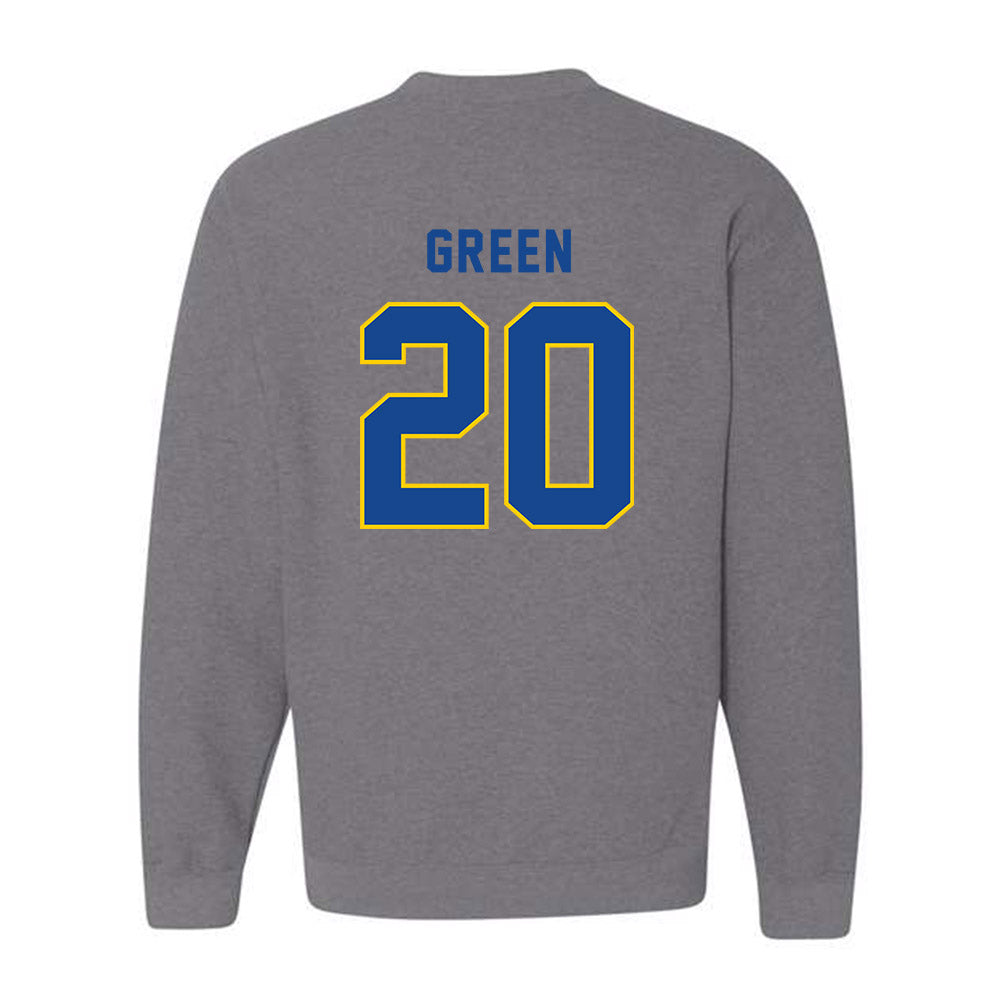 UAF - NCAA Women's Basketball : Pearle Green - Classic Shersey Crewneck Sweatshirt-1