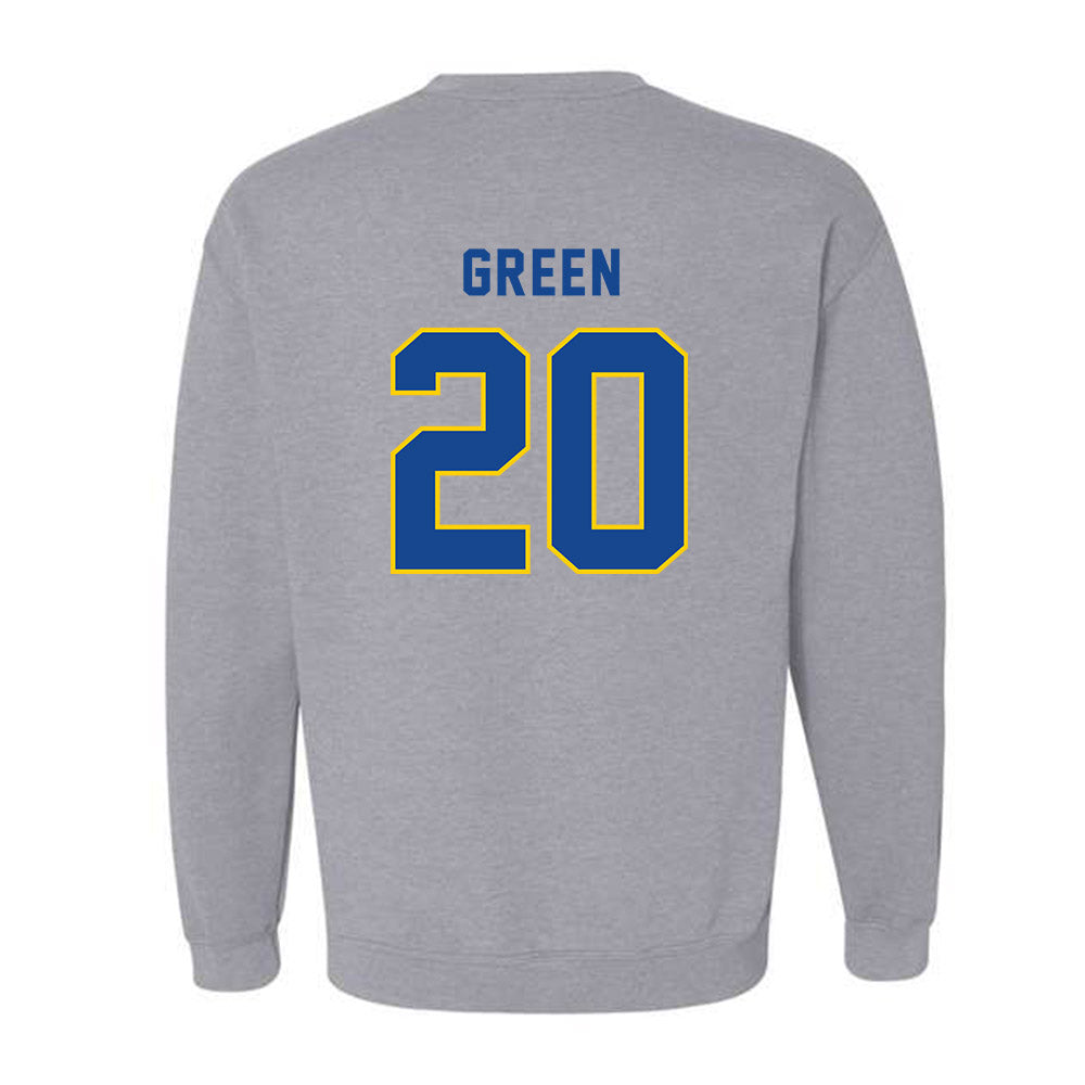 UAF - NCAA Women's Basketball : Pearle Green - Classic Shersey Crewneck Sweatshirt-1