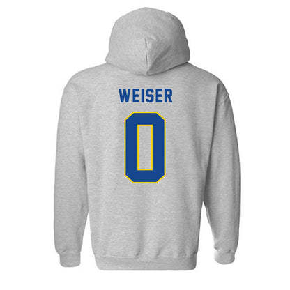 UAF - NCAA Men's Basketball : Tariq Weiser - Classic Shersey Hooded Sweatshirt-1