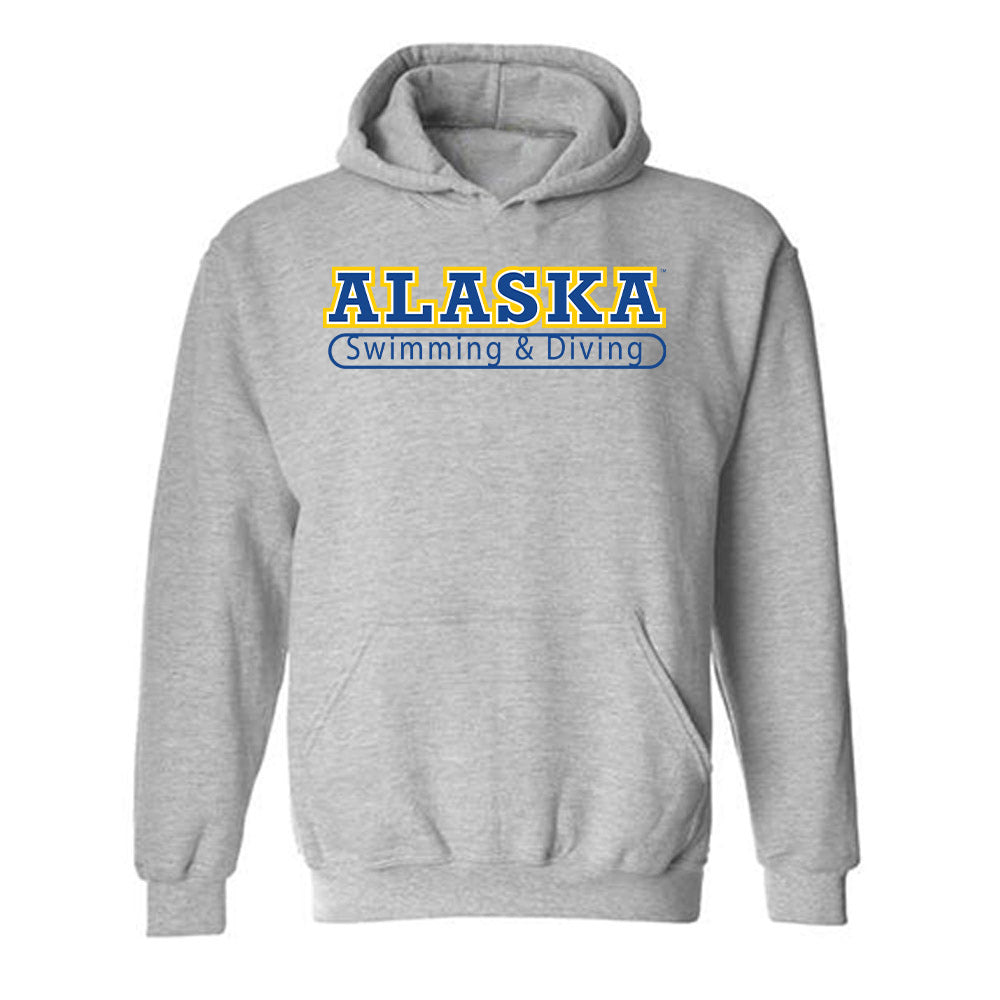 UAF - NCAA Women's Swimming & Diving : Alexandra Pecore - Classic Shersey Hooded Sweatshirt-0