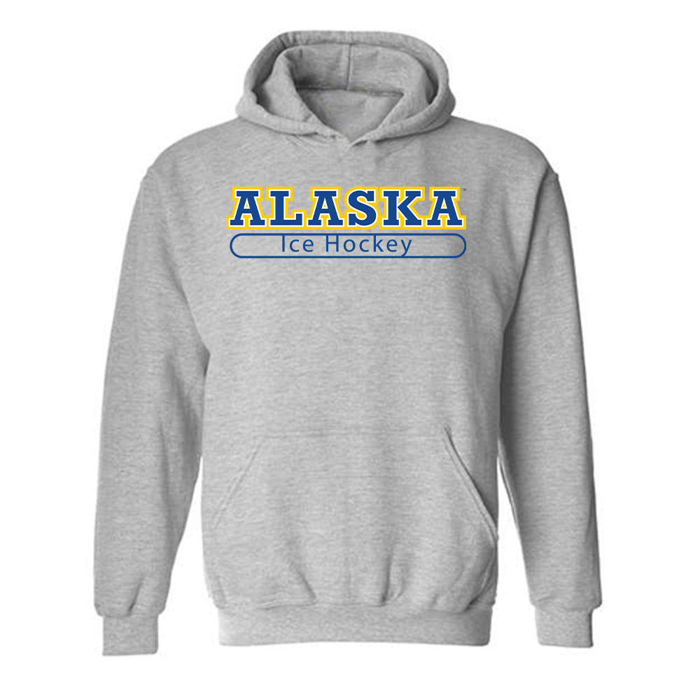 UAF - NCAA Men's Ice Hockey : Jackson Anderson - Classic Shersey Hooded Sweatshirt-0