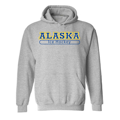 UAF - NCAA Men's Ice Hockey : Jackson Anderson - Classic Shersey Hooded Sweatshirt-0