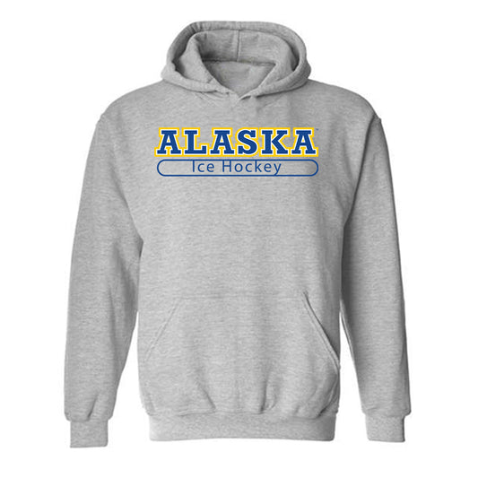 UAF - NCAA Men's Ice Hockey : Jackson Anderson - Classic Shersey Hooded Sweatshirt-0