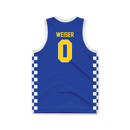 UAF - NCAA Men's Basketball : Tariq Weiser - Basketball Jersey-1