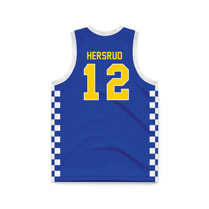 UAF - NCAA Men's Basketball : Jeremiah Hersrud - Basketball Jersey-1