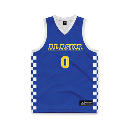 UAF - NCAA Men's Basketball : Tariq Weiser - Basketball Jersey-0