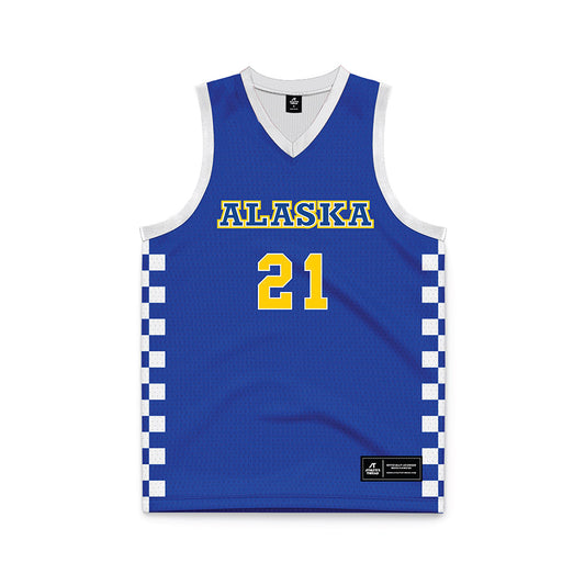 UAF - NCAA Men's Basketball : Luke Fotheringham - Basketball Jersey-0