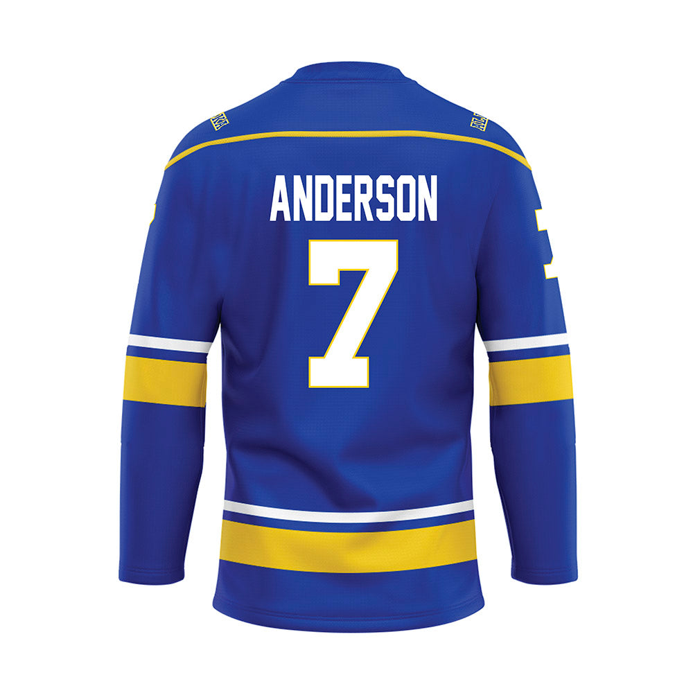 UAF - NCAA Men's Ice Hockey : Jackson Anderson - Hockey Jersey-1