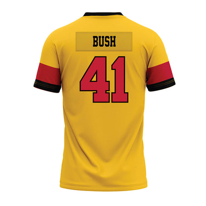 Ferris State - NCAA Football : Michael Bush - 2024 Yellow Premium Football Jersey-1