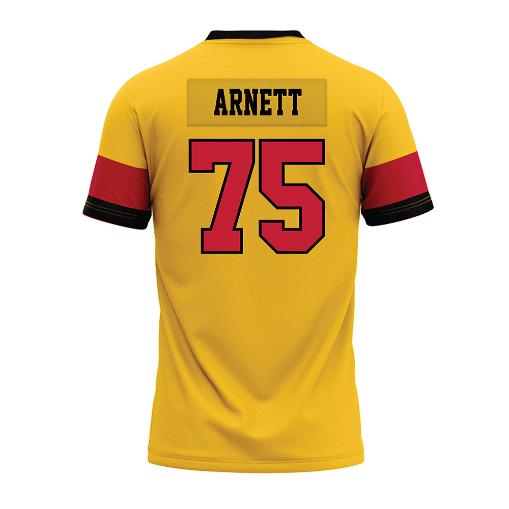 Ferris State - NCAA Football : Dayne Arnett - 2024 Yellow Premium Football Jersey-1