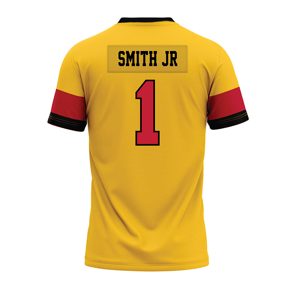 Ferris State - NCAA Football : Lento Smith Jr - 2024 Yellow Premium Football Jersey-1