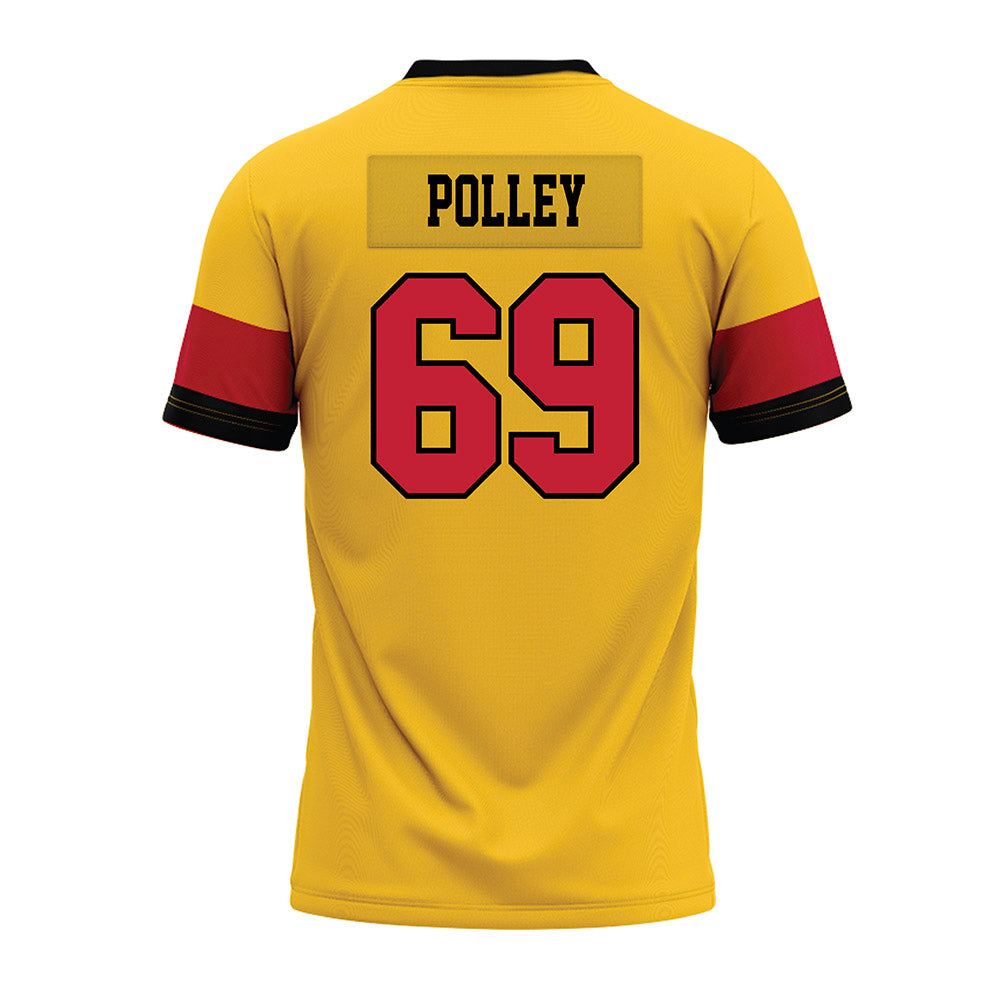 Ferris State - NCAA Football : AJ Polley - 2024 Yellow Premium Football Jersey-1