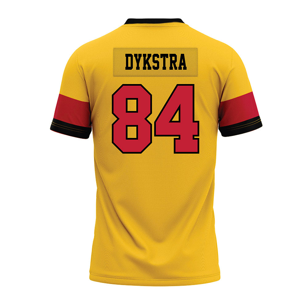 Ferris State - NCAA Football : Mason Dykstra - 2024 Yellow Premium Football Jersey-1