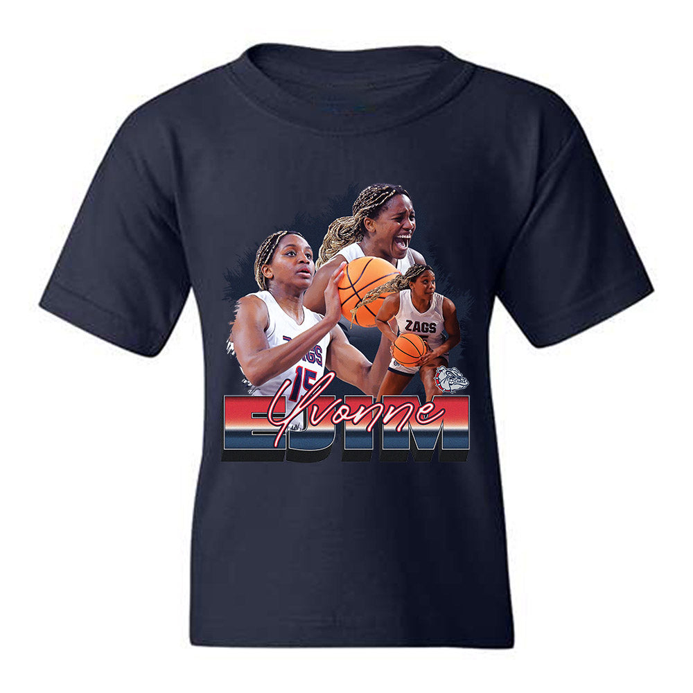 Gonzaga - NCAA Women's Basketball : Yvonne Ejim - Youth T-Shirt-0