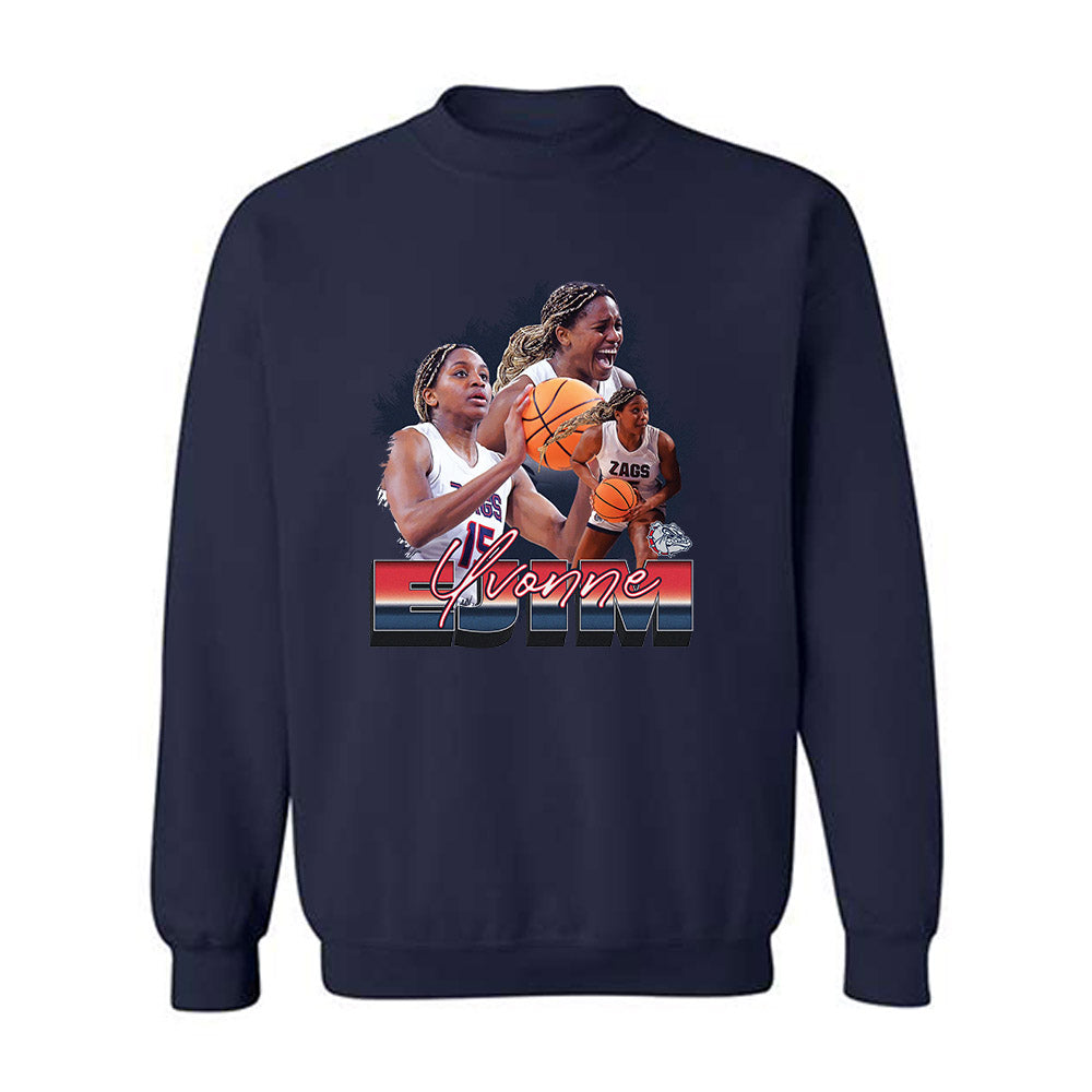 Gonzaga - NCAA Women's Basketball : Yvonne Ejim - Crewneck Sweatshirt-0