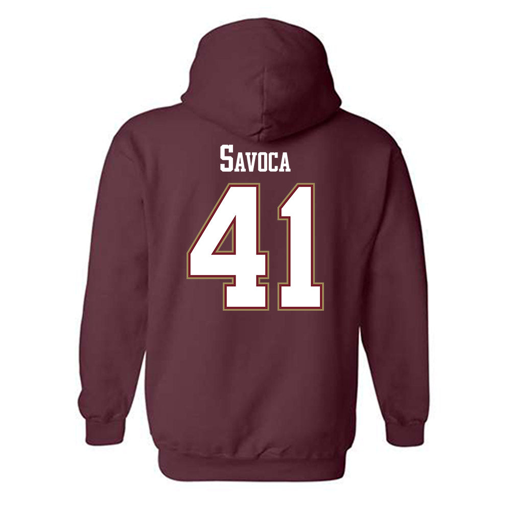 Charleston - NCAA Baseball : Geneo Savoca - Hooded Sweatshirt-1