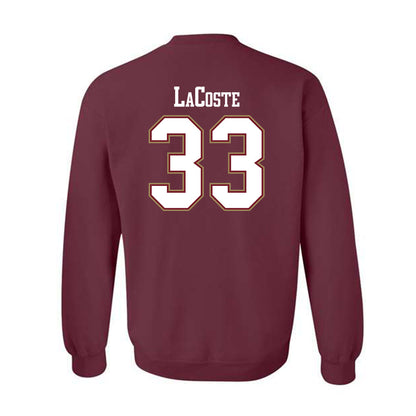Charleston - NCAA Baseball : Alex LaCoste - Crewneck Sweatshirt-1
