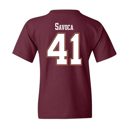 Charleston - NCAA Baseball : Geneo Savoca - Youth T-Shirt-1