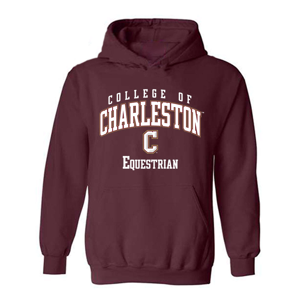 Charleston - NCAA Equestrian : Maddi Cardelli - Hooded Sweatshirt-0