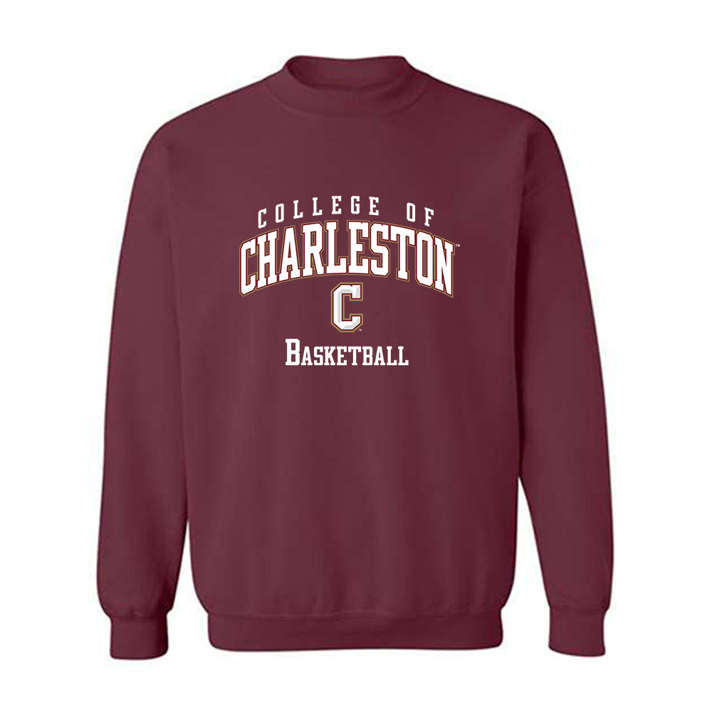 Charleston - NCAA Men's Basketball : Chadlyn Traylor - Crewneck Sweatshirt-0
