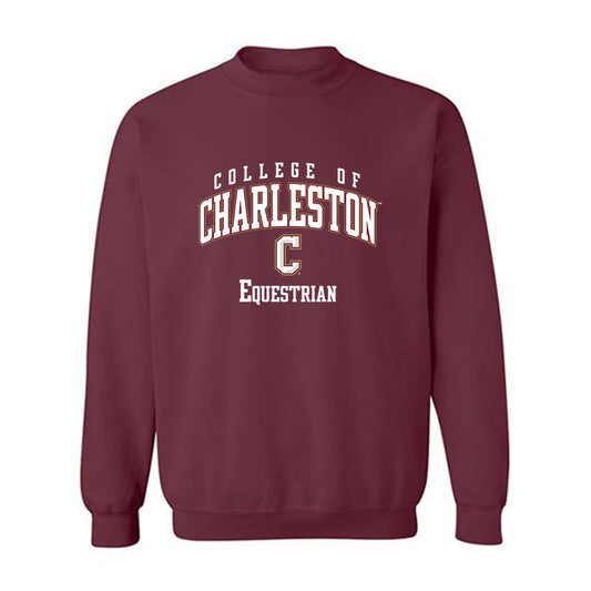 Charleston - NCAA Equestrian : Maddi Cardelli - Crewneck Sweatshirt-0
