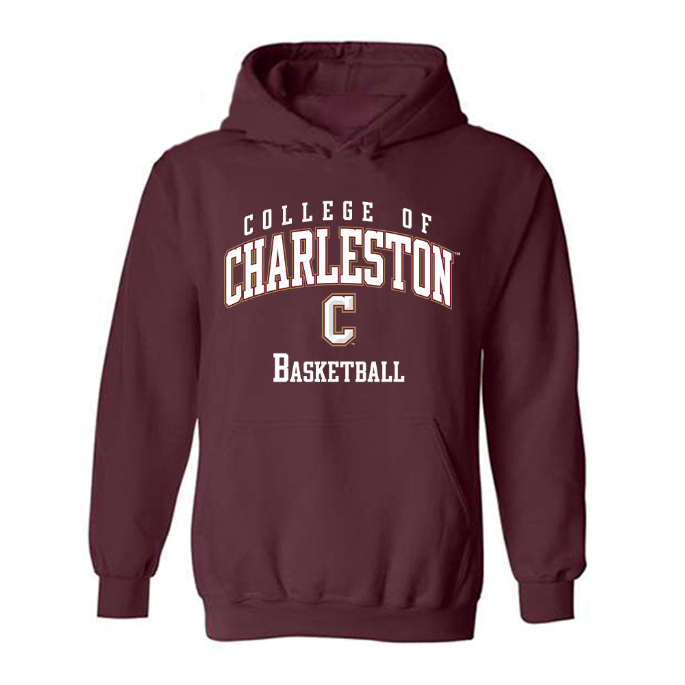 Charleston - NCAA Men's Basketball : Jaxon Prunty - Hooded Sweatshirt-0