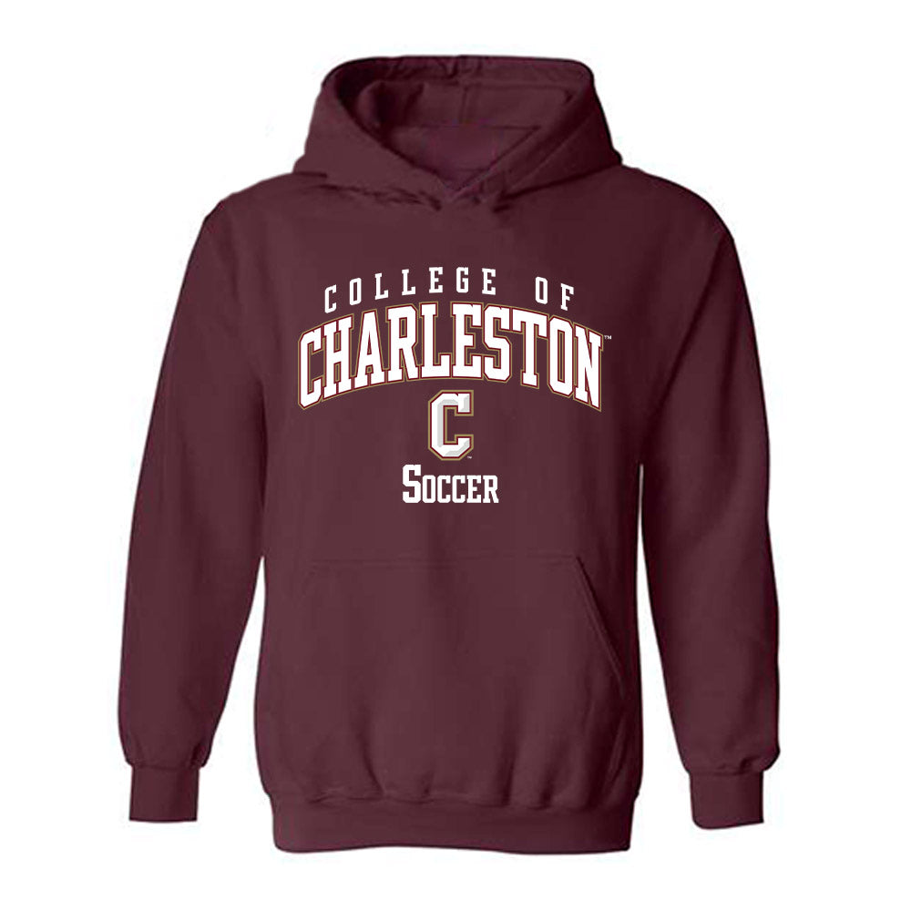 Charleston - NCAA Women's Soccer : Caitlyn Toubia - Hooded Sweatshirt-0