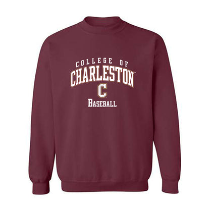 Charleston - NCAA Baseball : Alex LaCoste - Crewneck Sweatshirt-0