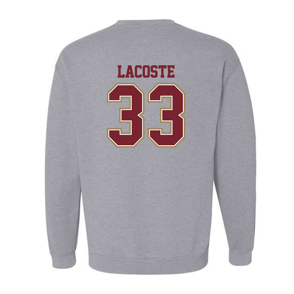 Charleston - NCAA Baseball : Alex LaCoste - Crewneck Sweatshirt-1
