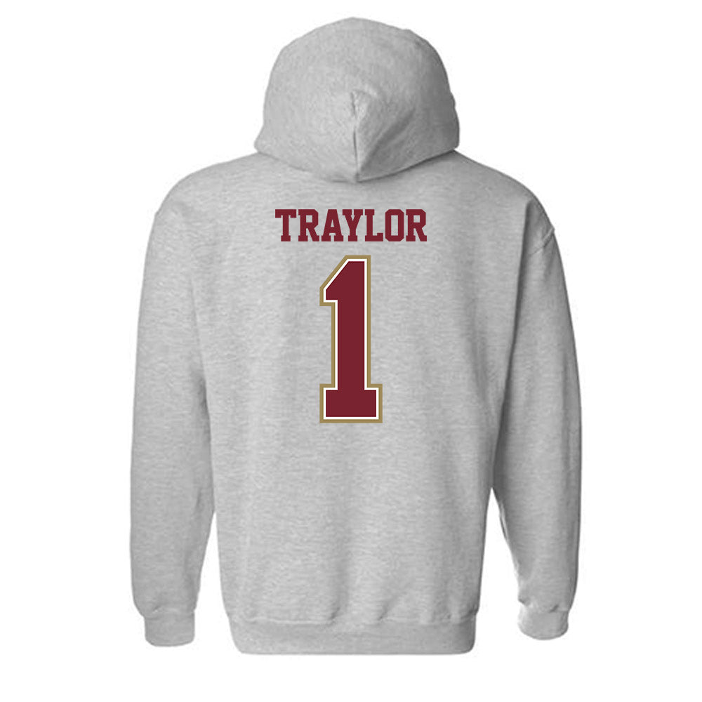Charleston - NCAA Men's Basketball : Chadlyn Traylor - Hooded Sweatshirt-1