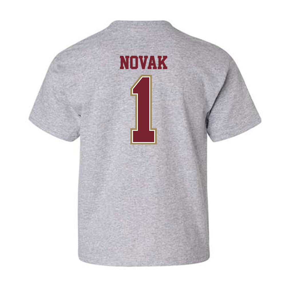Charleston - NCAA Baseball : Jayden Novak - Youth T-Shirt-1