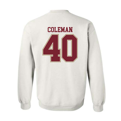 Charleston - NCAA Baseball : Walker Coleman - Crewneck Sweatshirt-1